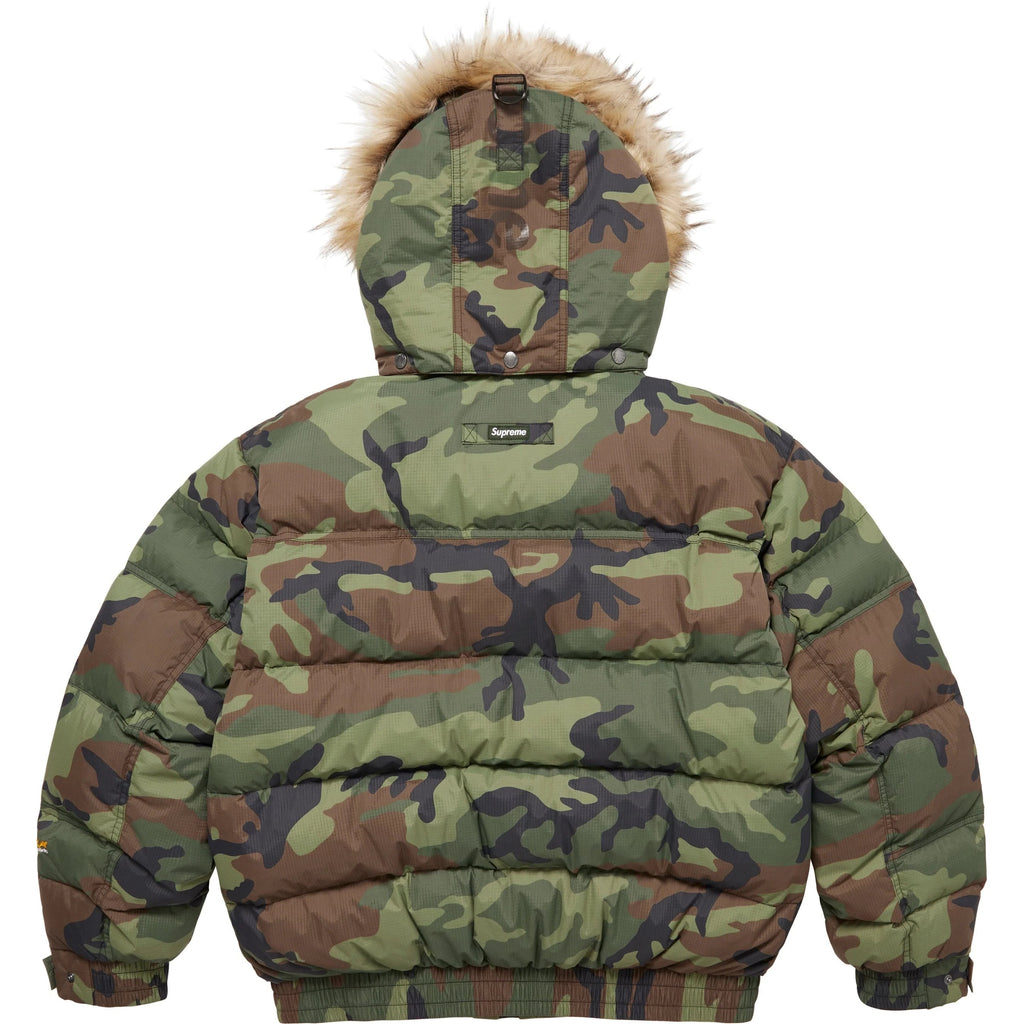 Supreme 700 Fill Down Puffer Jacket Woodland Camo FW25 XXL