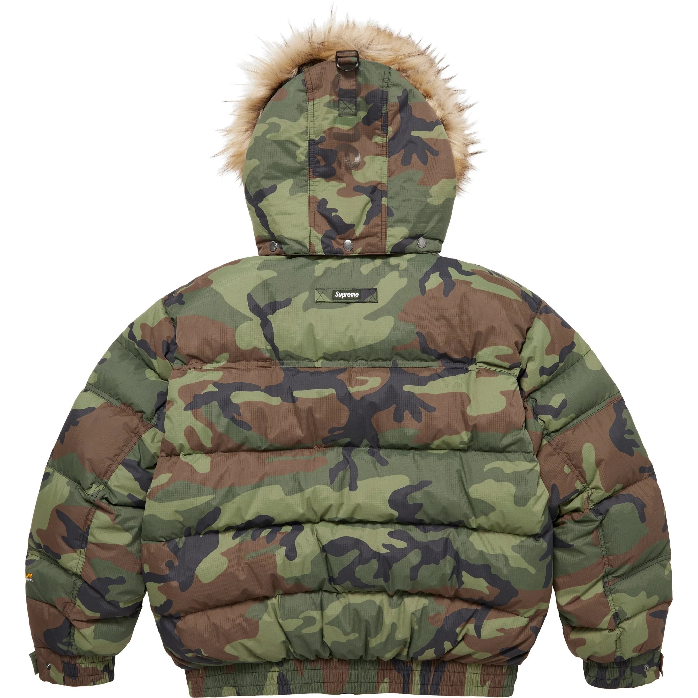 Supreme 700 Fill Down Puffer Jacket Woodland Camo FW25 XXL