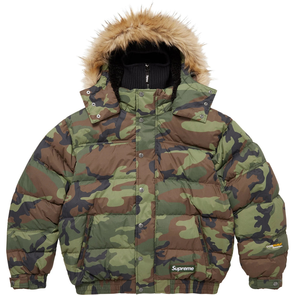 Supreme 700 Fill Down Puffer Jacket Woodland Camo FW25 XXL