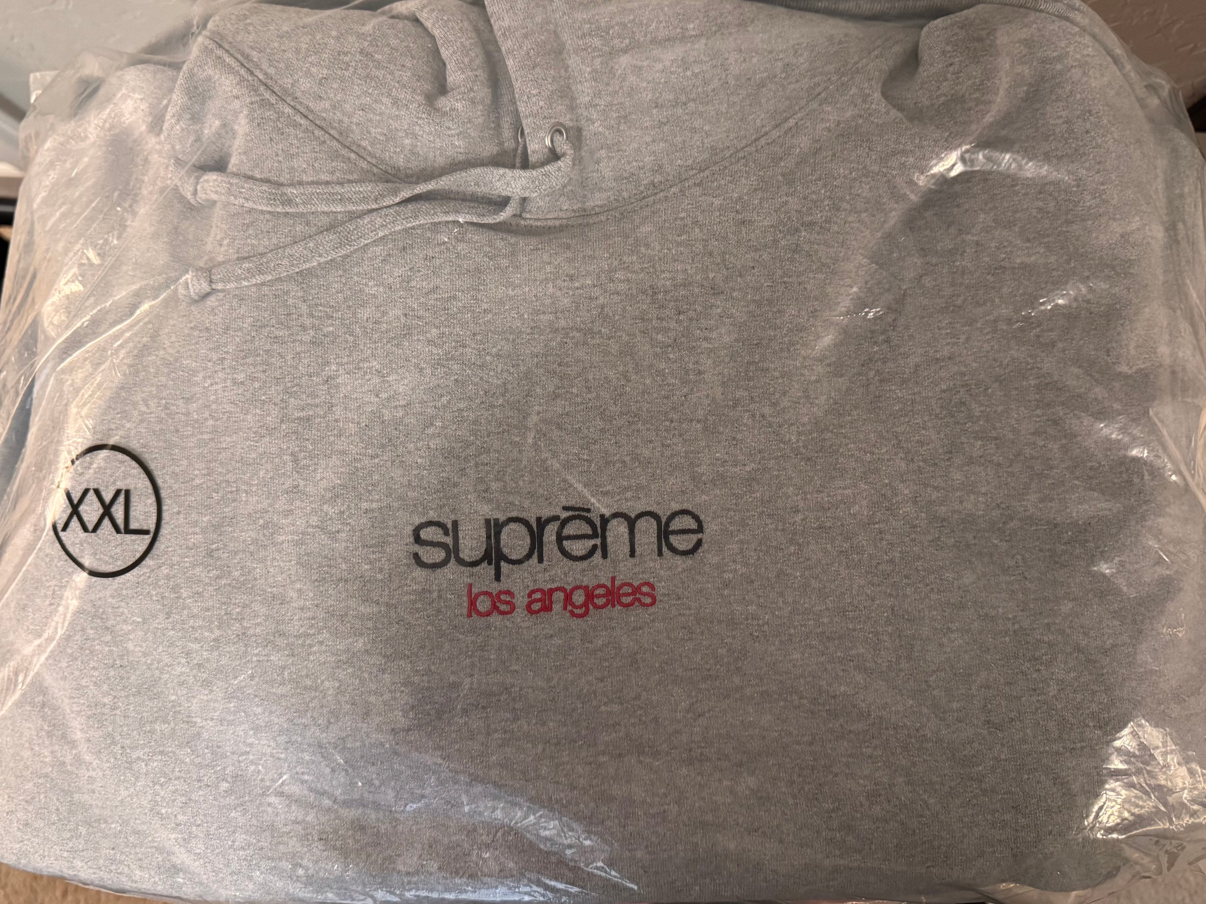 Supreme Los Angeles Shop Exclusive Hoodie FW25 Size XXL Deadstock
