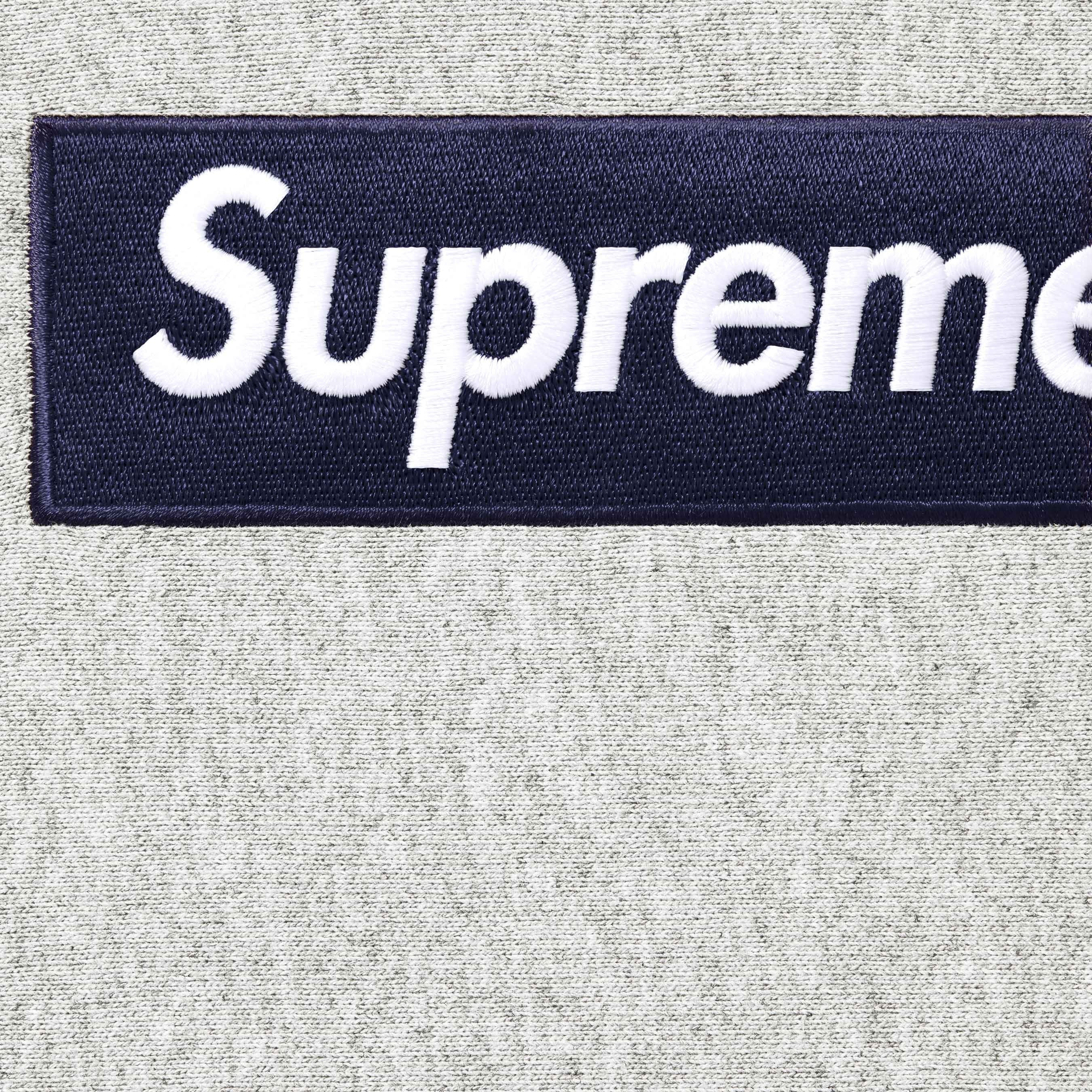Supreme Box Logo Hooded Sweatshirt FW25 (Heather Grey) Size XXL