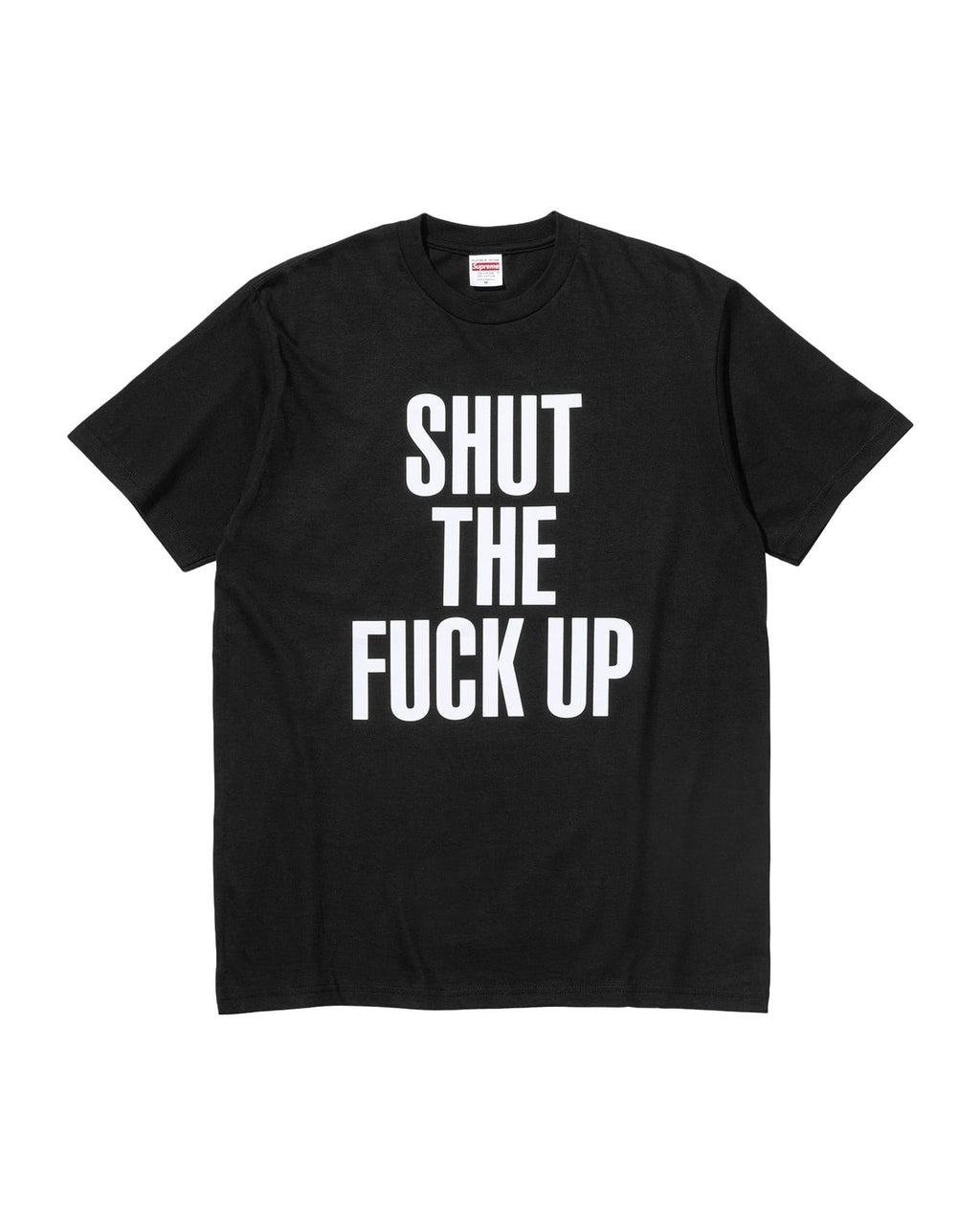 Supreme Number (N)ine  Shut up Tee Black | White BRAND-NEW
