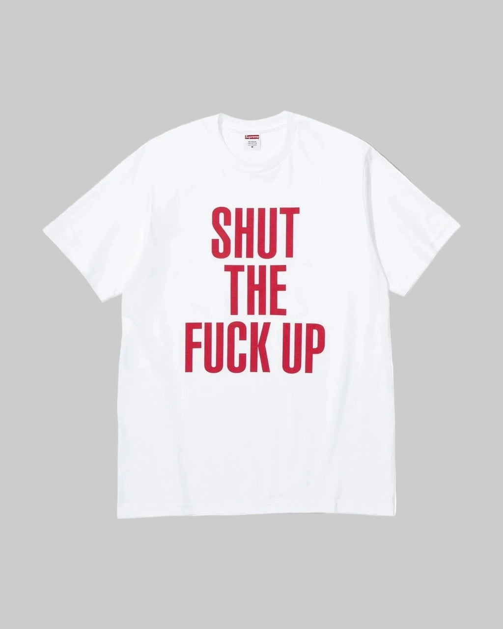 Supreme Number (N)ine  Shut up Tee Black | White BRAND-NEW