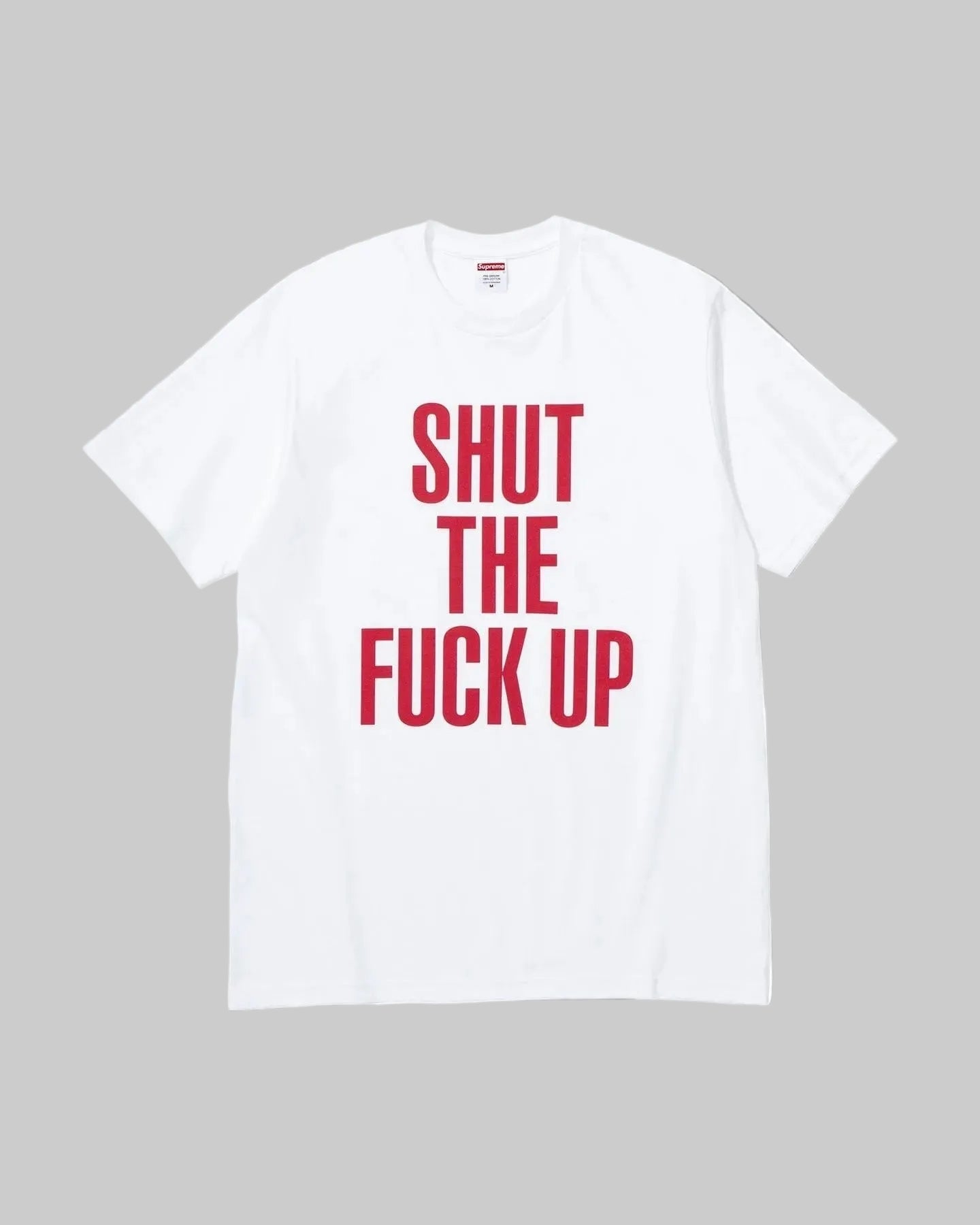 Supreme Number (N)ine  Shut up Tee