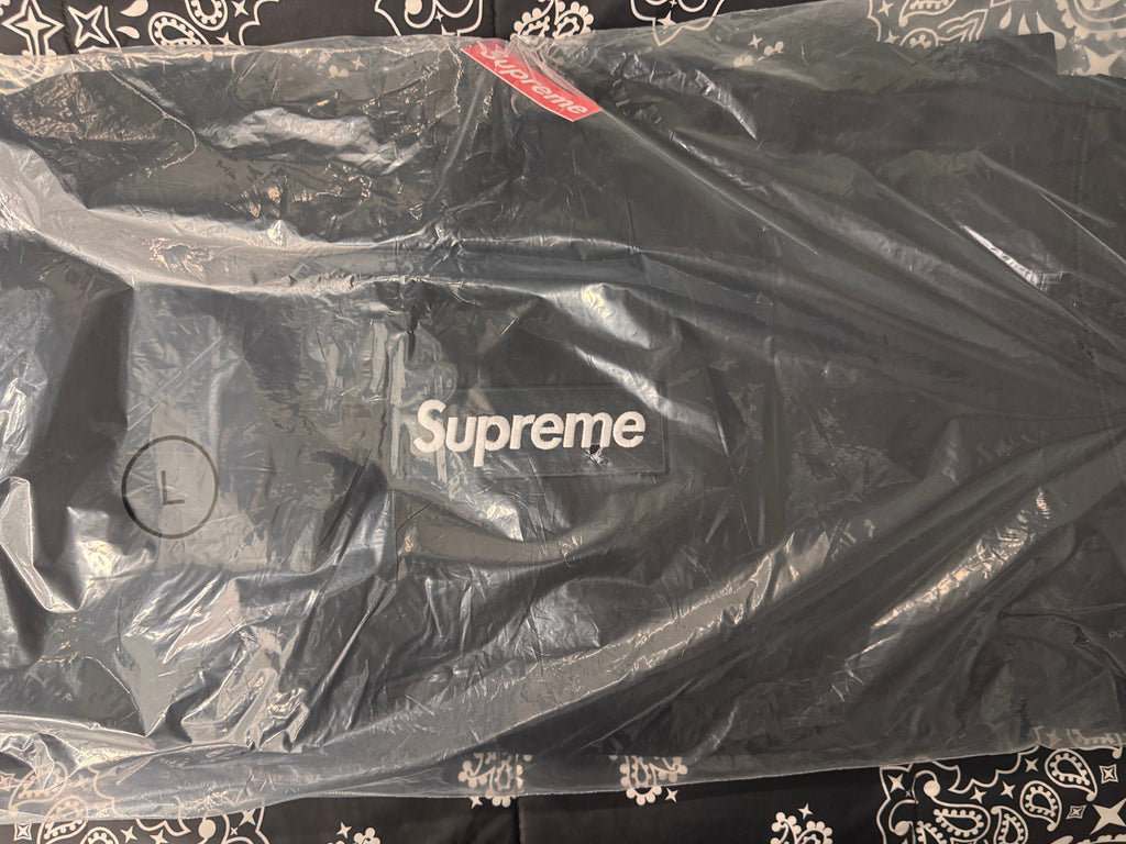 Supreme Box Logo Hooded Sweatshirt FW25 Black Size Large