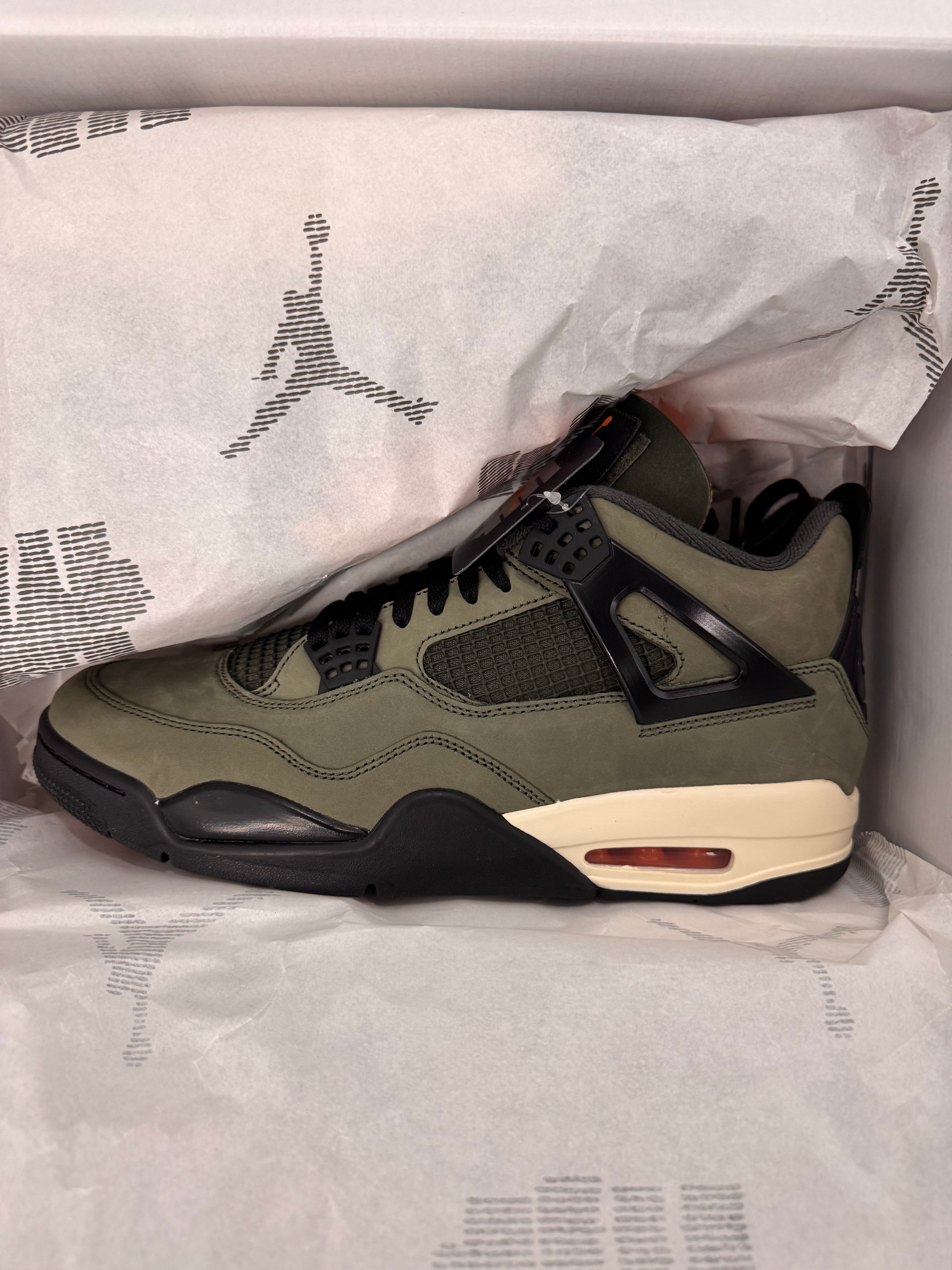 Undefeated x Air Jordan 4 Retro OG SP 2025 Deadstock