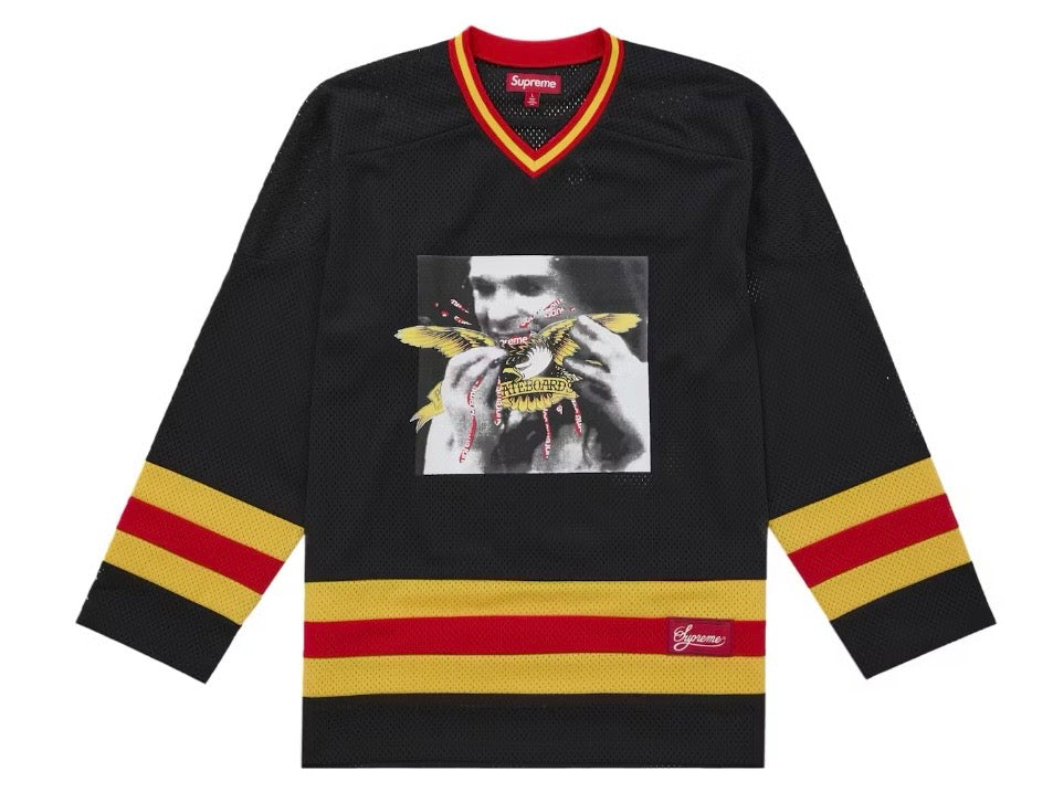 Supreme x ANTIHERO x Ozzy Osbourne Hockey Jersey (Black) FW25 XXL