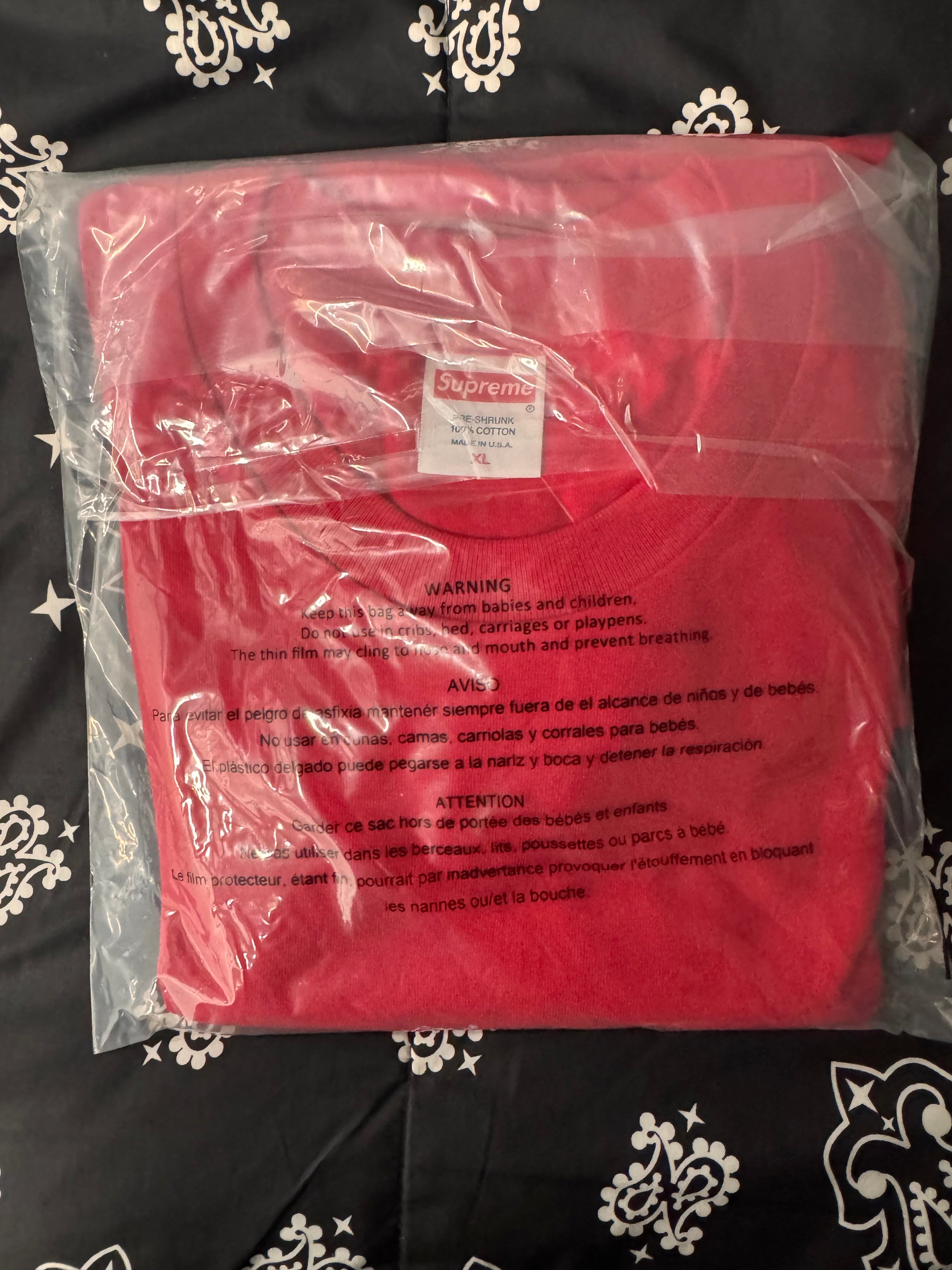 Supreme Persistence of Memory Tee | White |SS19 | Size XL