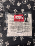 Supreme Stick Tee White FW25 Size XXL