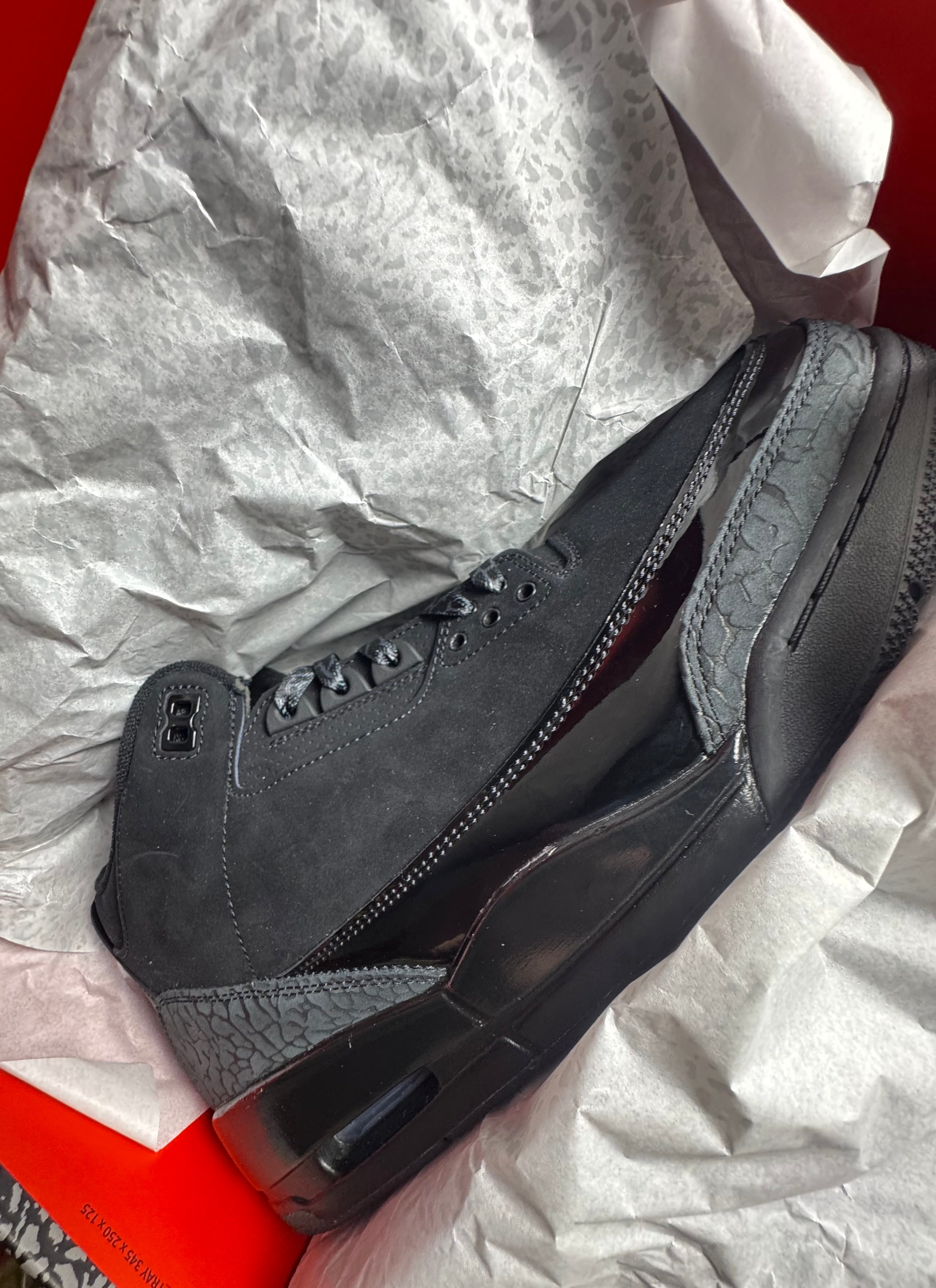 Air Jordan 3 Retro “Black Cat” (2025) Size 12