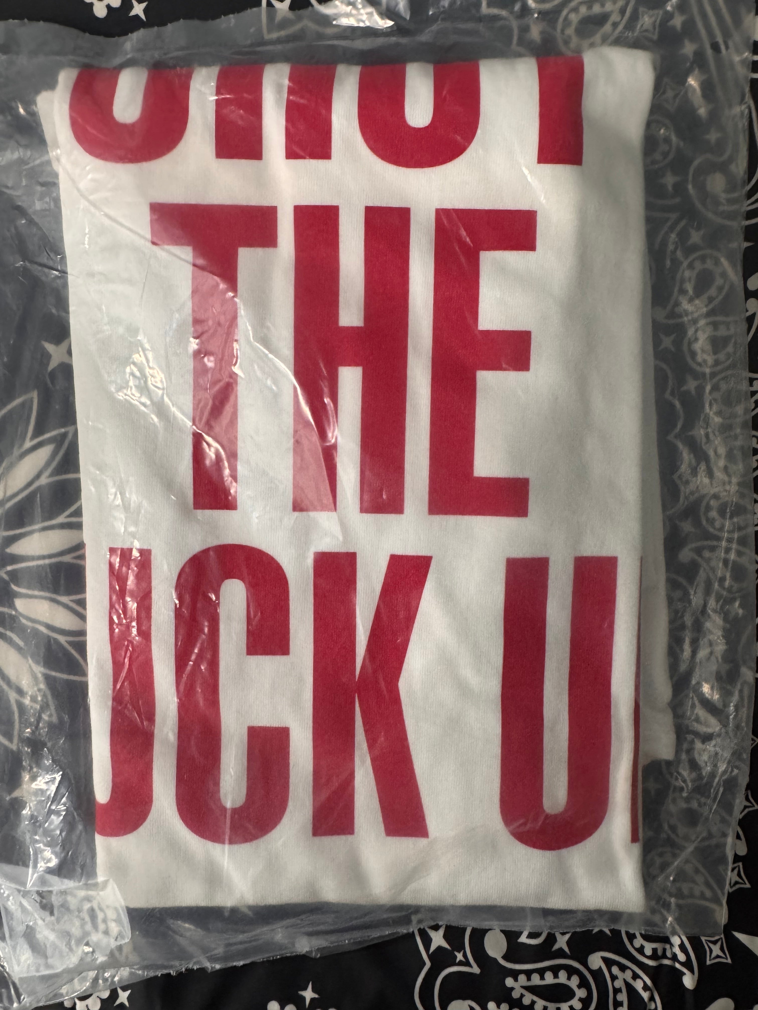 Supreme Number (N)ine Shut up Tee Black | White BRAND-NEW – VaulthqLV