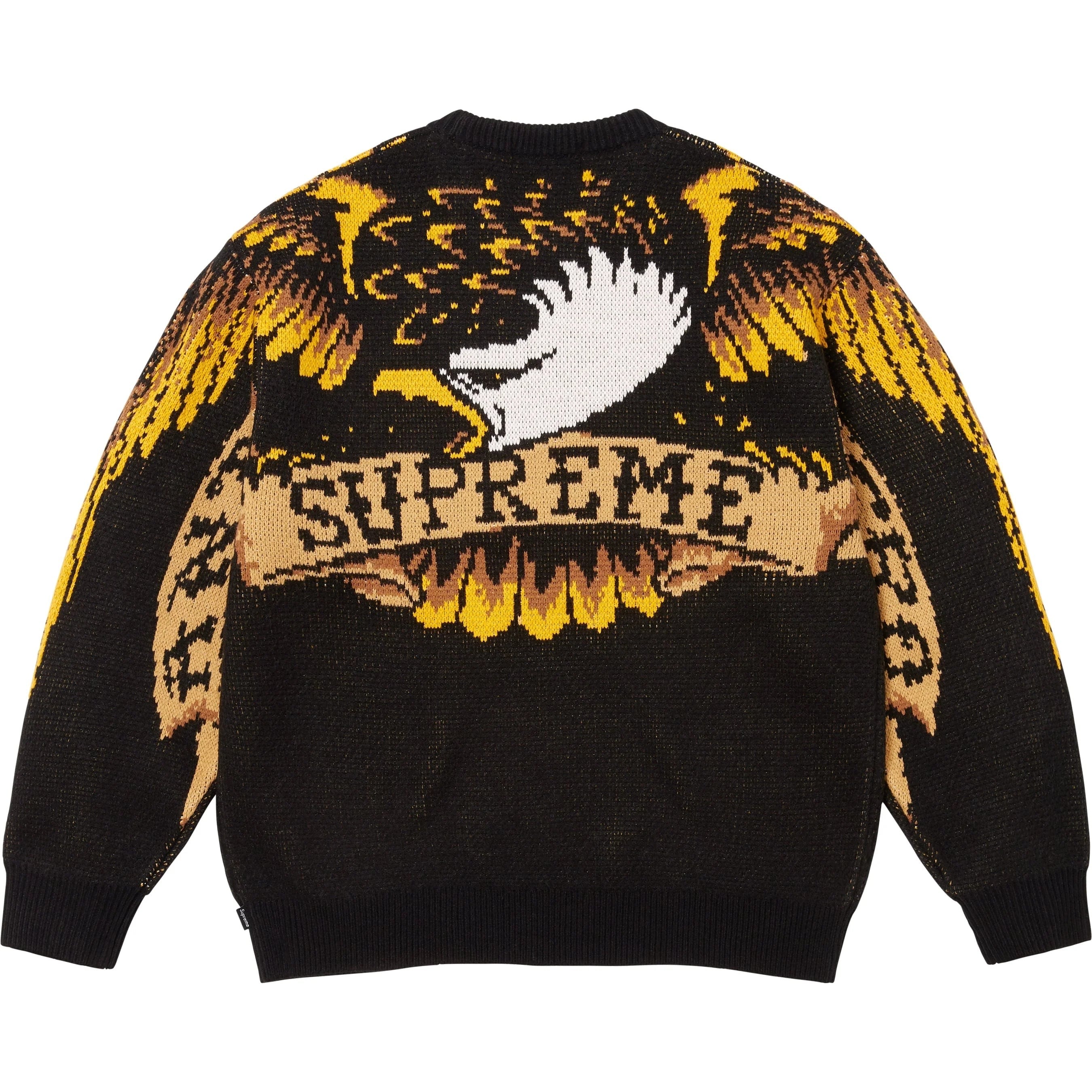 Supreme x ANTIHERO Sweater FW25 Black Size XXL