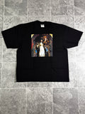 Saintrose Graphic T Shirt Renaissance Art Print Black Premium Streetwear Vaulthq