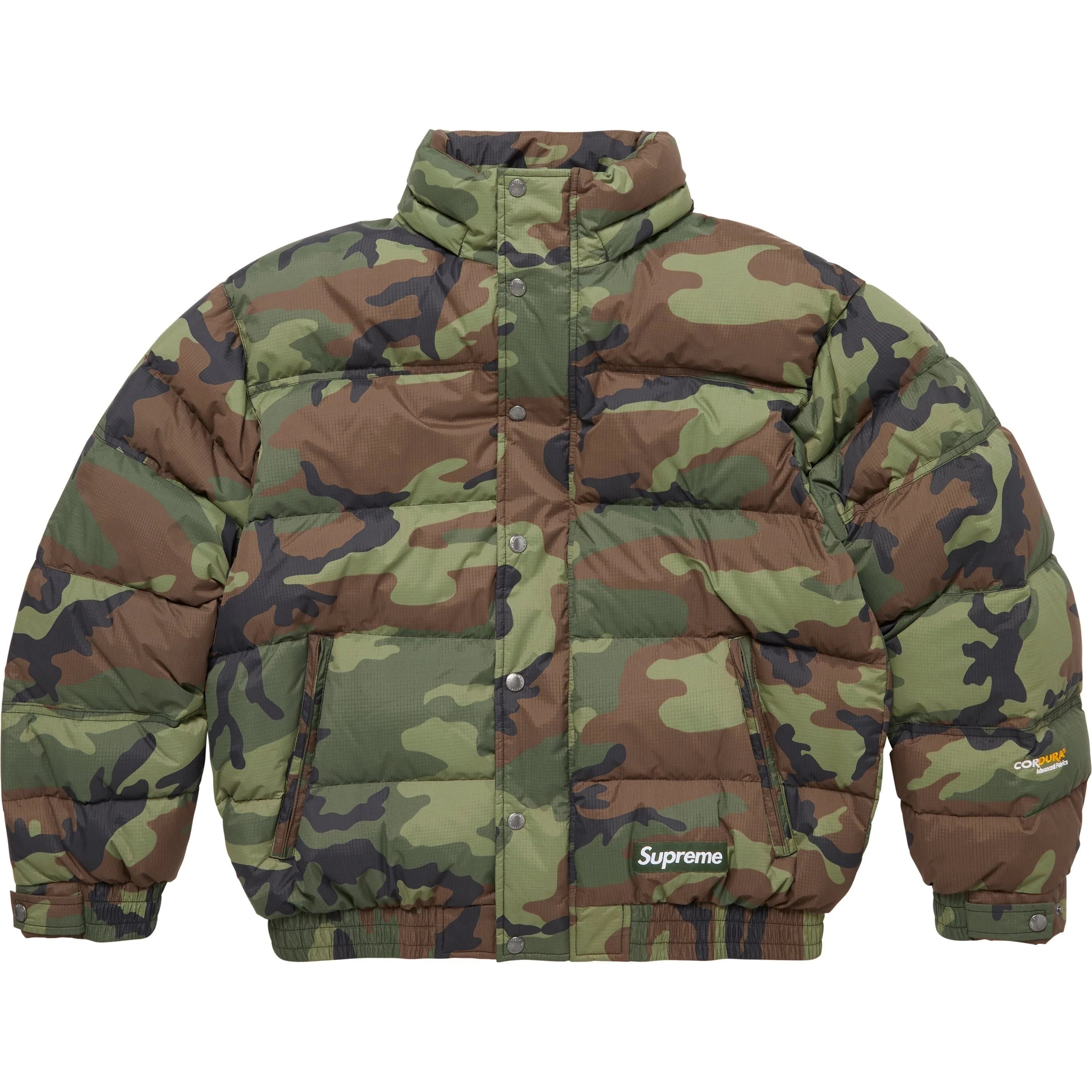 Supreme 700 Fill Down Puffer Jacket Woodland Camo FW25 XXL