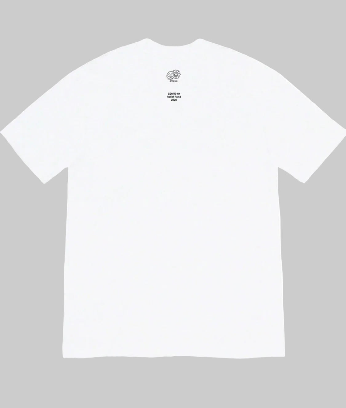 Supreme Takashi Murakami COVID 19 Relief Box Logo T Shirt White Large