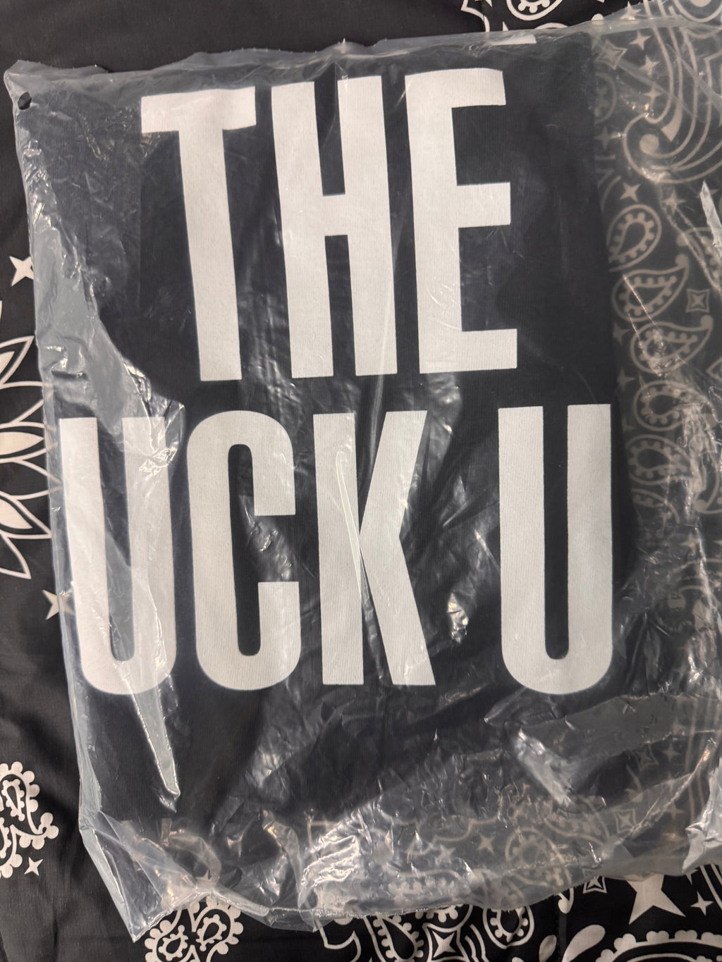 Supreme Number (N)ine  Shut up Tee Black | White BRAND-NEW