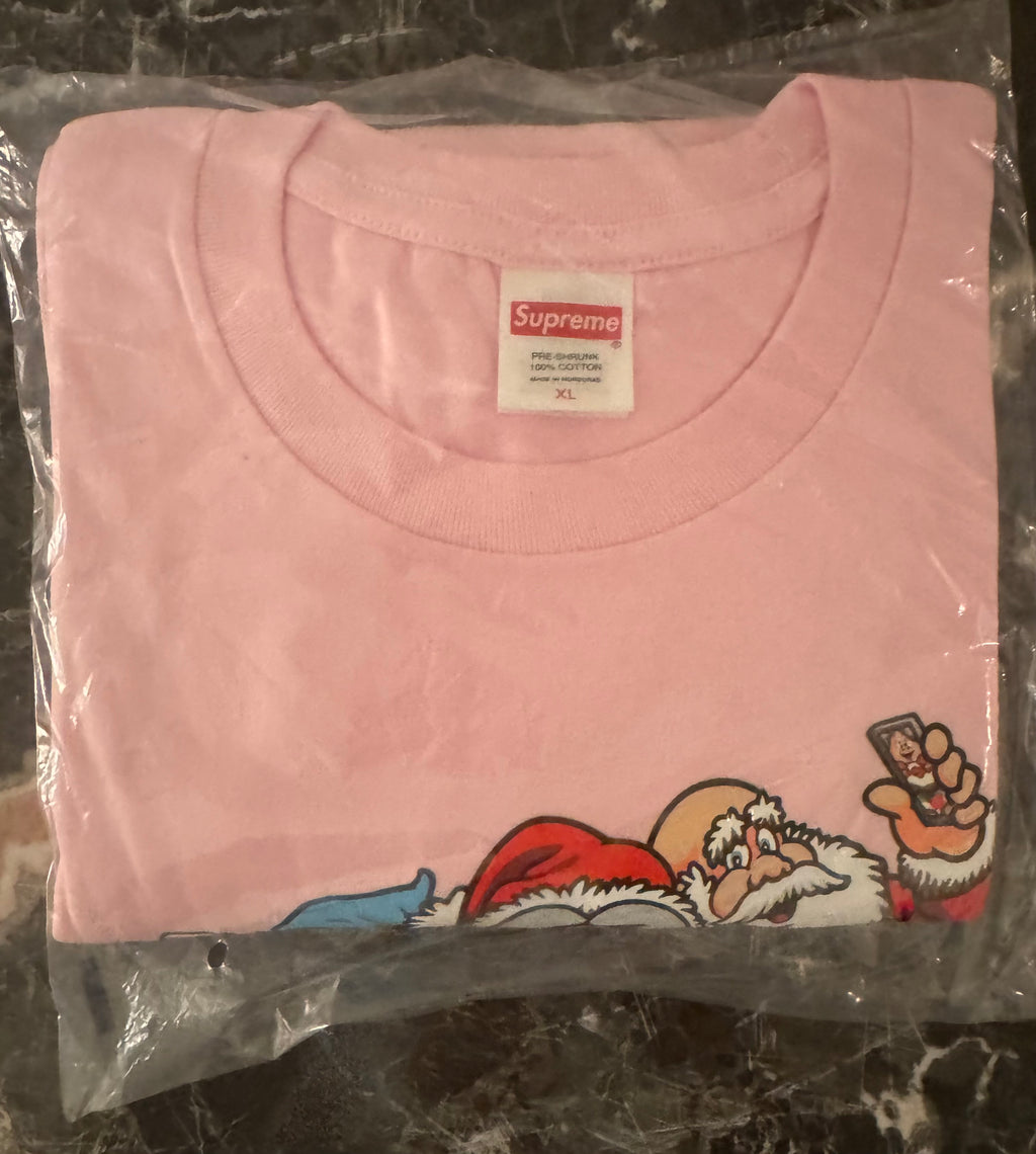Supreme Naughty Tee Pink FW25 Size XL