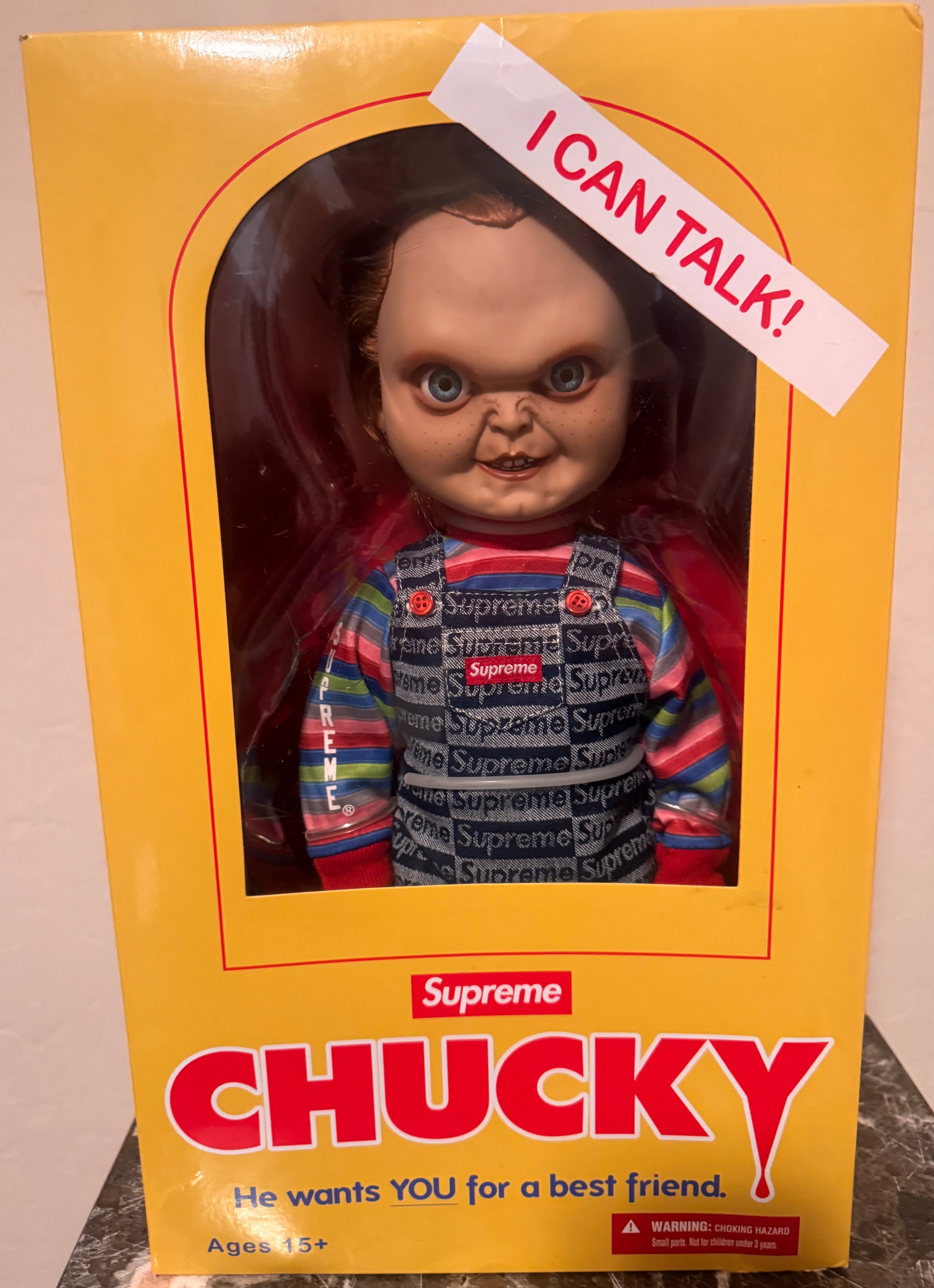 Supreme Chucky Doll FW20 Collectible Horror Figure Deadstock