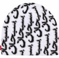 Supreme Arabic Jacquard Beanie | FW25 (White)