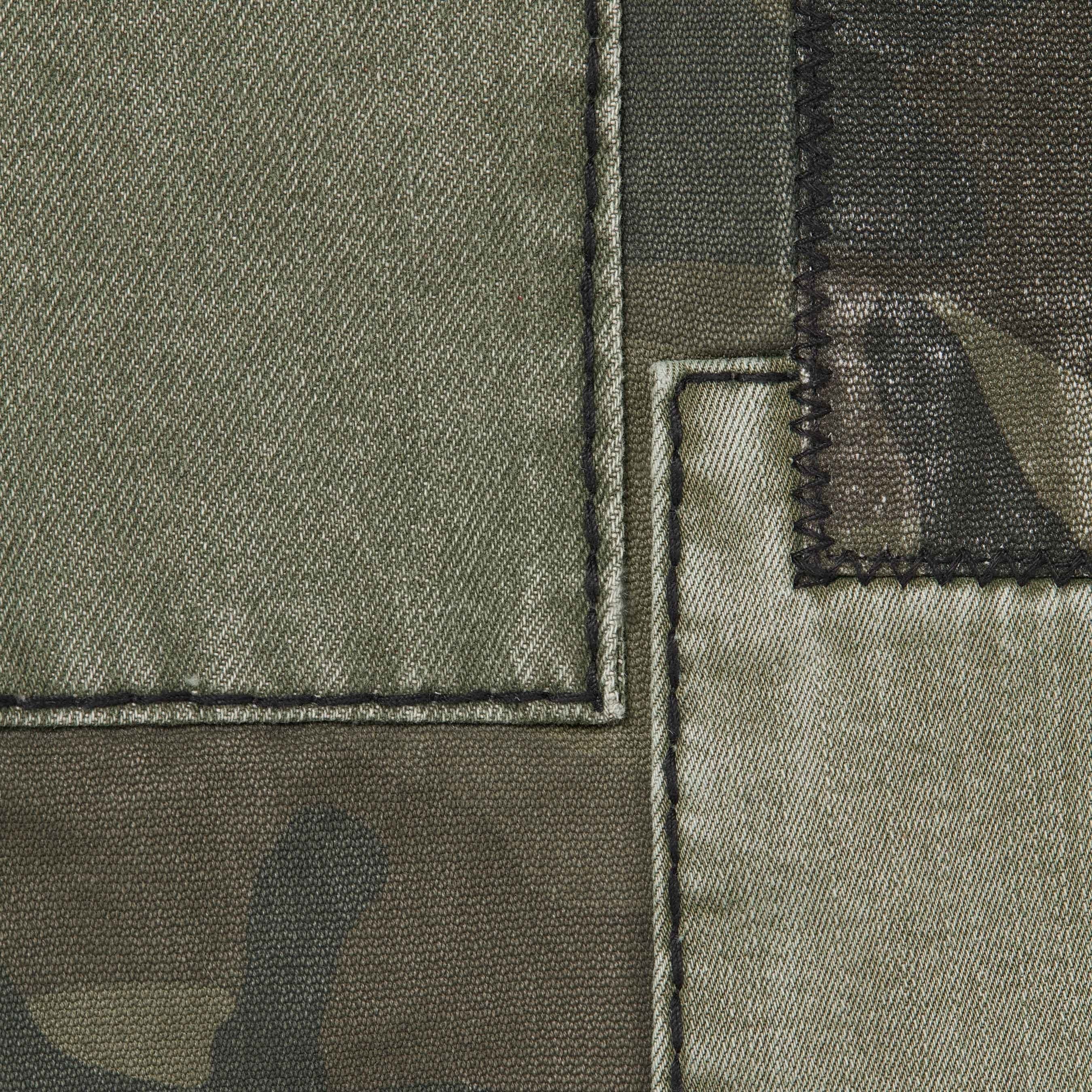 Supreme®/True Religion® Patchwork Cargo Jean Olive Camo FW25 Size 38