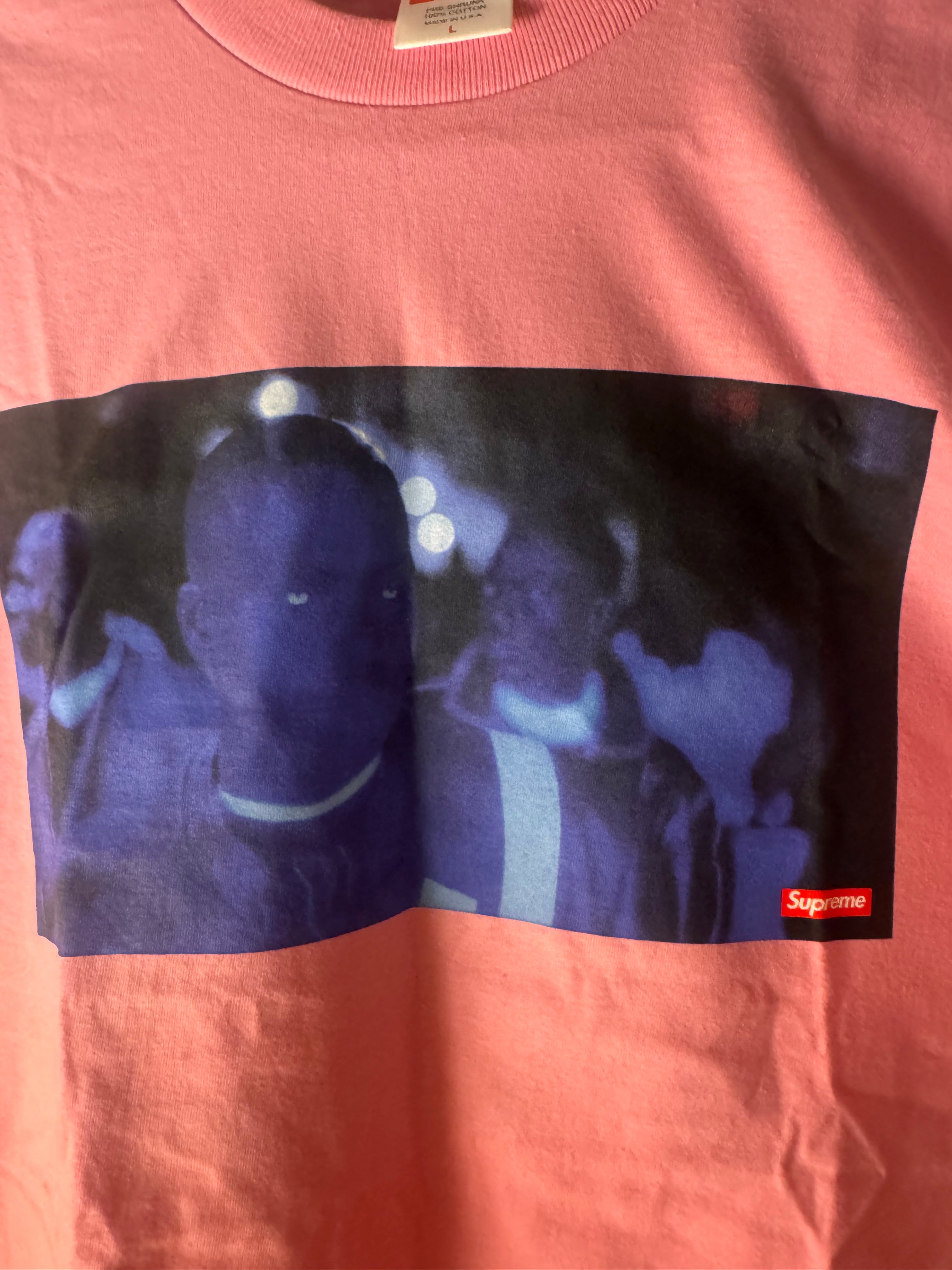 Supreme Congo Blue T Shirt (Pink) FW21 Size Large