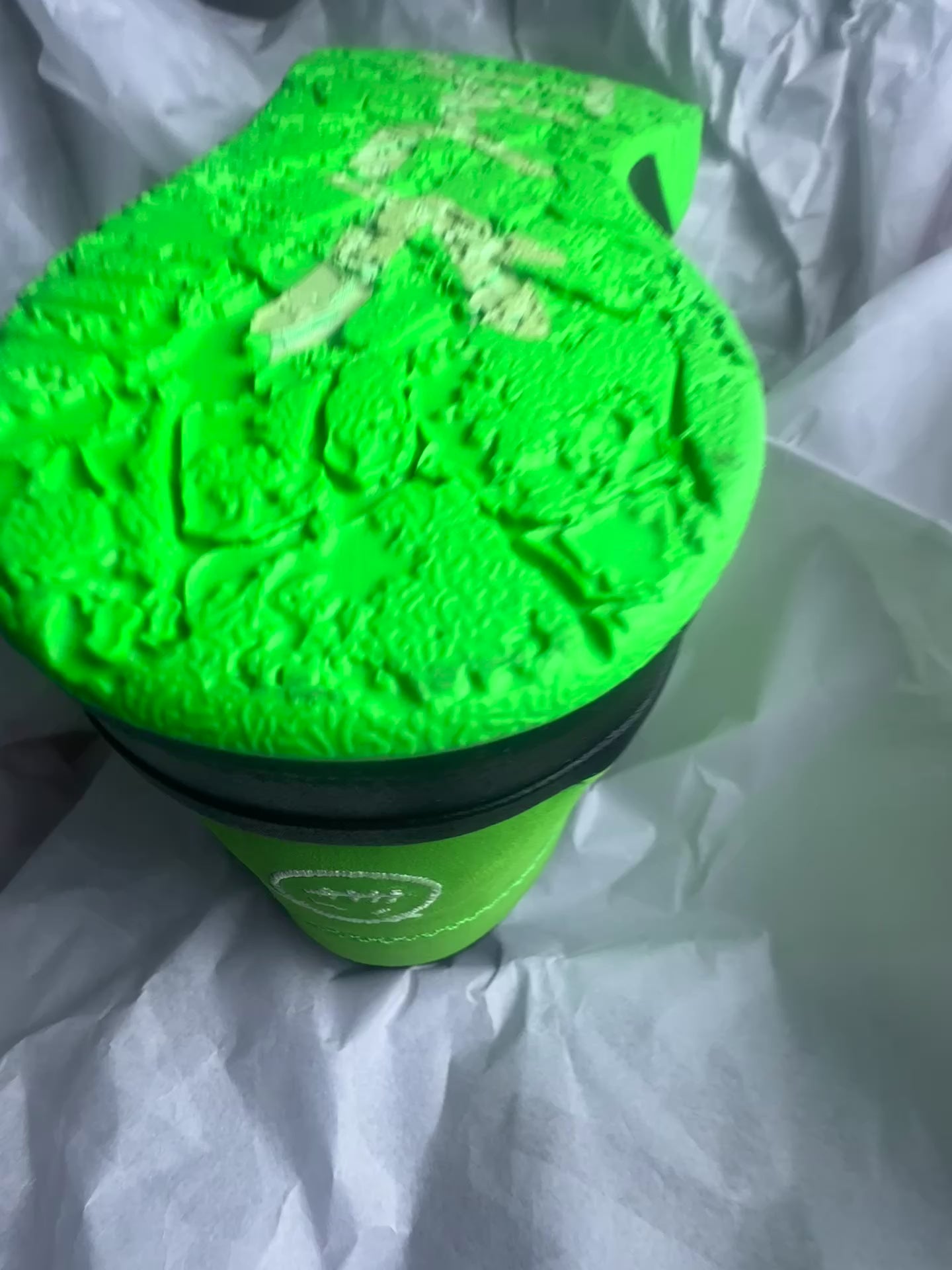 Travis Scott Jordan CJ1 T Rexx Green Spark Size 12 Deadstock